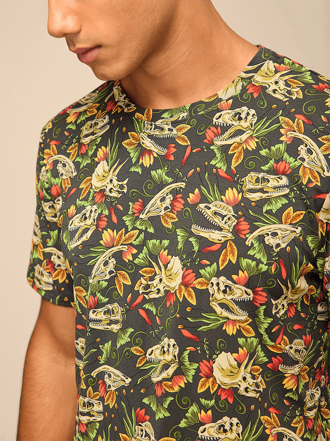 UltraModal™ Crew Tee - Men's | Jurassic Garden