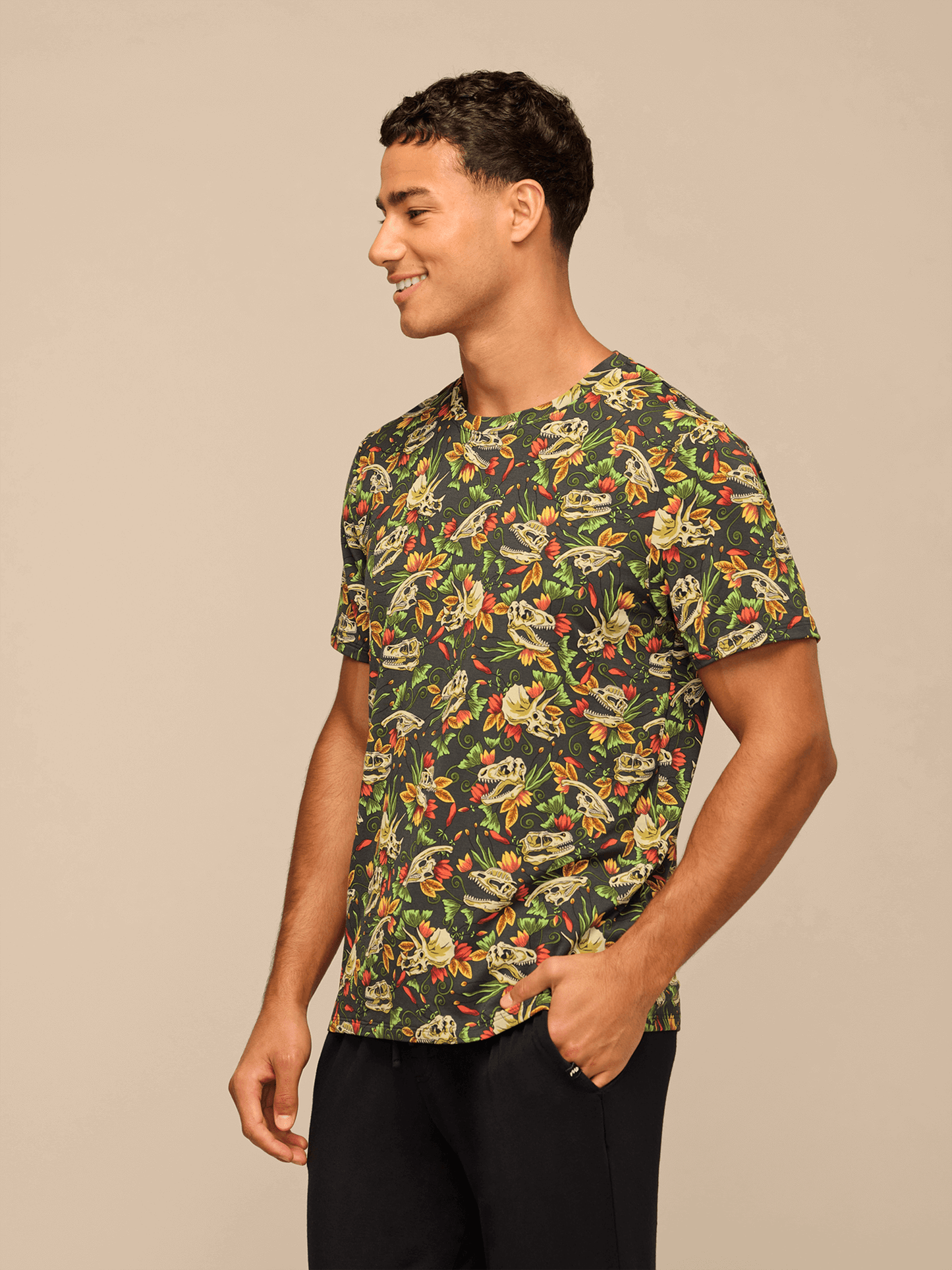 UltraModal™ Crew Tee - Men's | Jurassic Garden