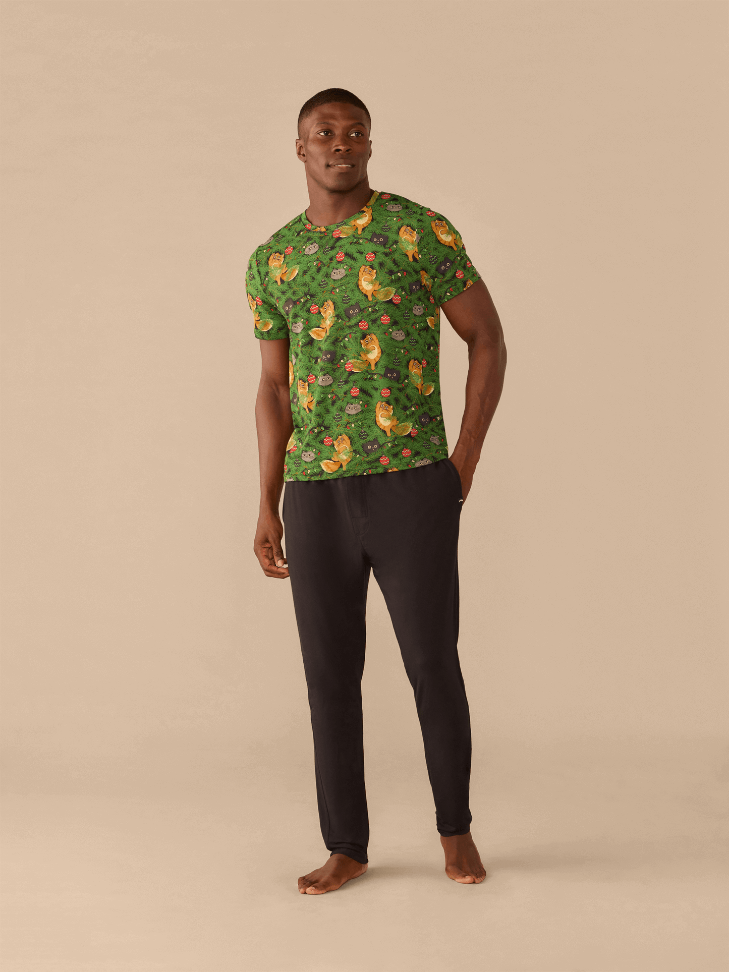UltraModal™ Crew Tee - Men's | Meowy Christmas