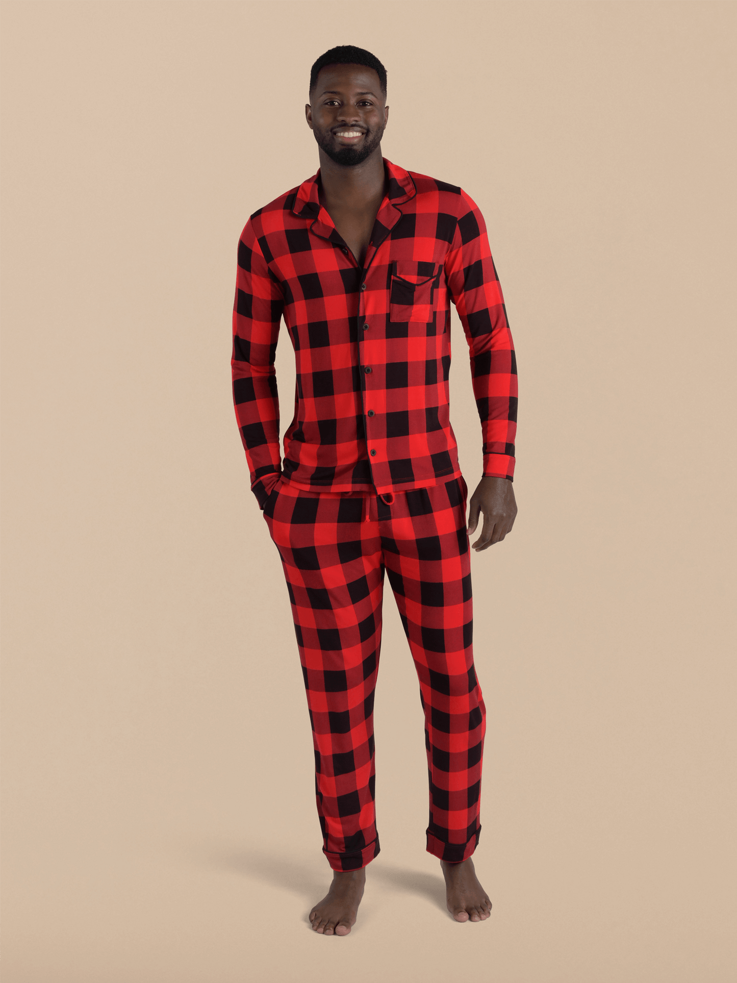 UltraModal™ Long Sleeve PJ Set - Men's | Buffalo Plaid