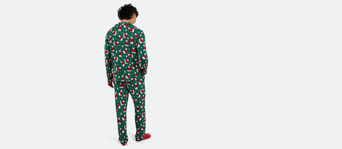 UltraModal™ Longsleeve PJ Set - Men's | Cozy Bears