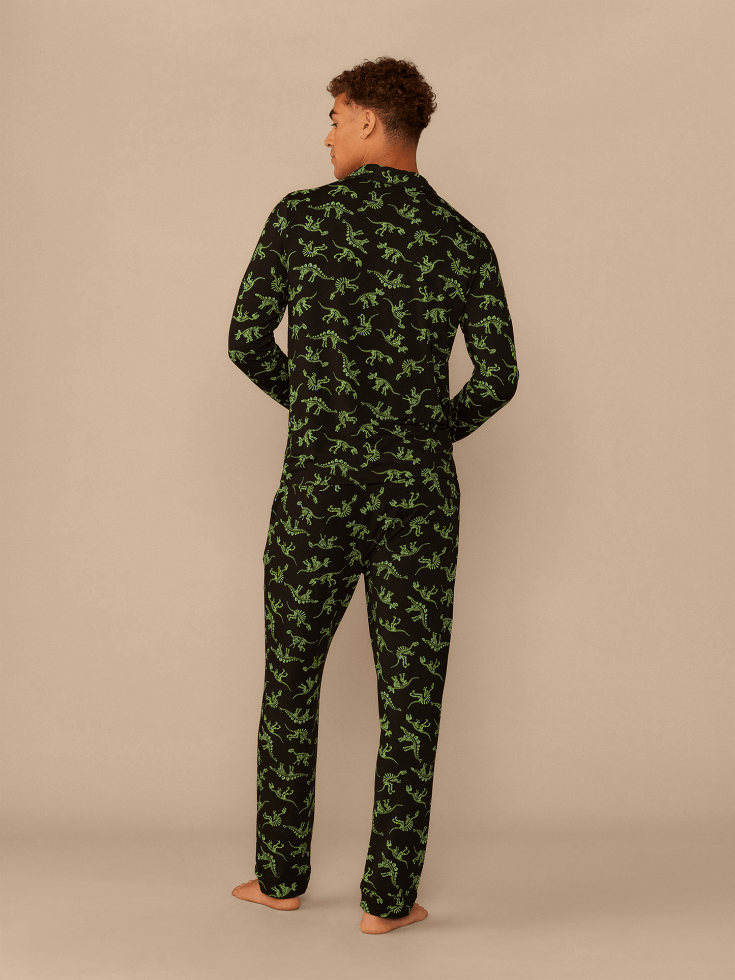 UltraModal™ Long Sleeve PJ Set - Men's | Electric Dino