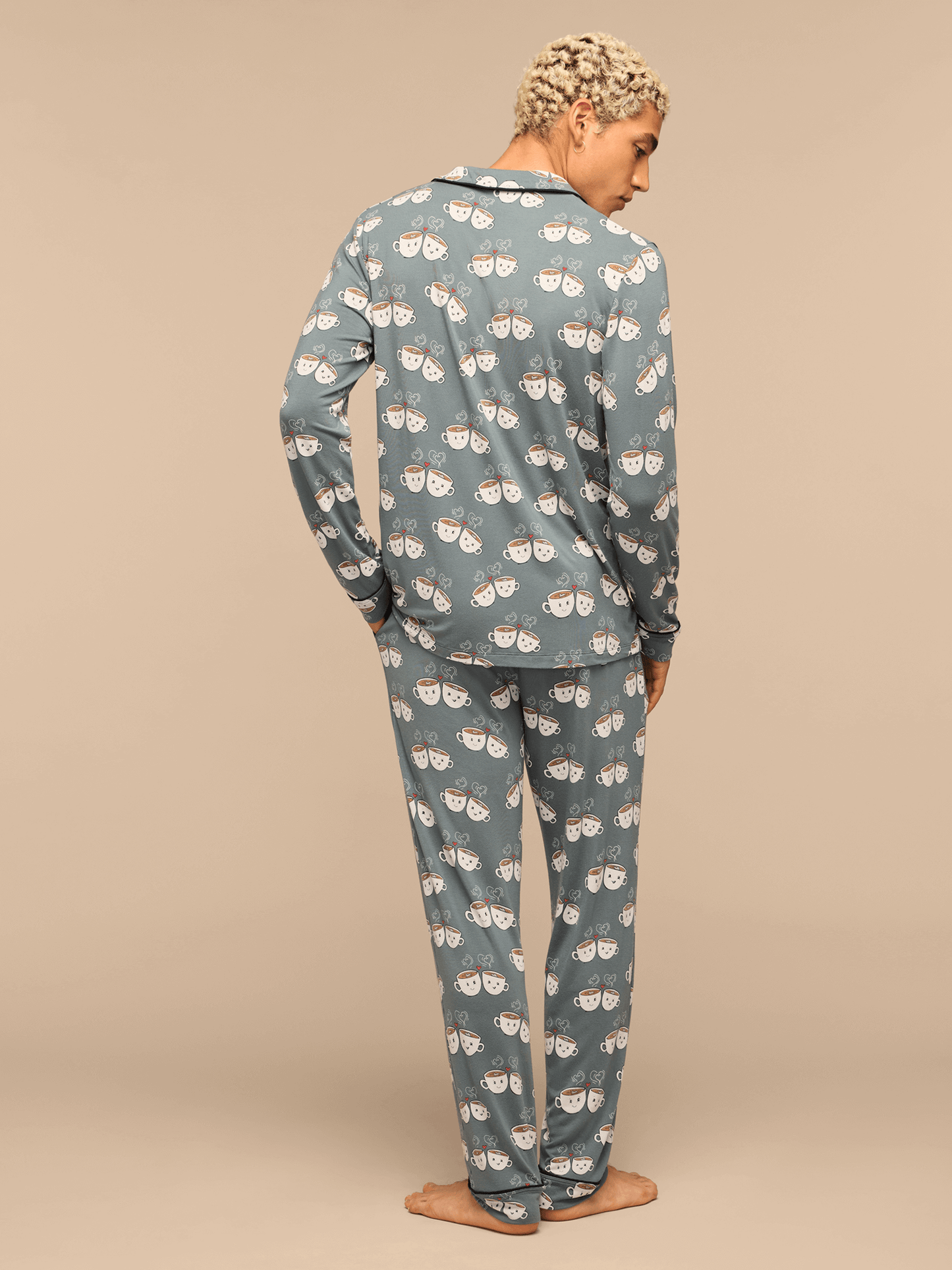UltraModal™ Longsleeve PJ Set - Men's | Love You A Latte