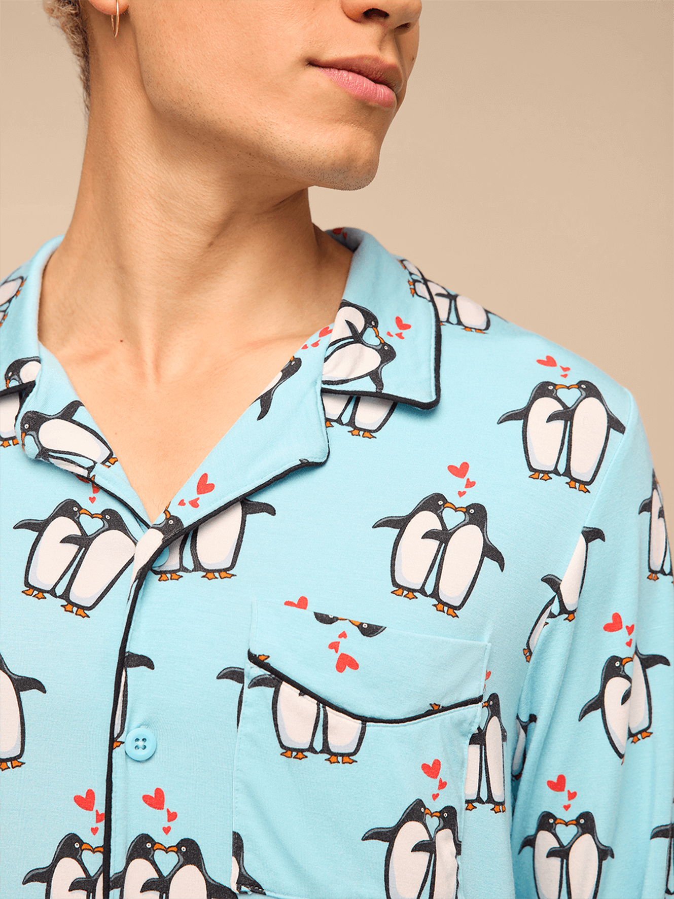 UltraModal™ Longsleeve PJ Set - Men's | You're My Penguin