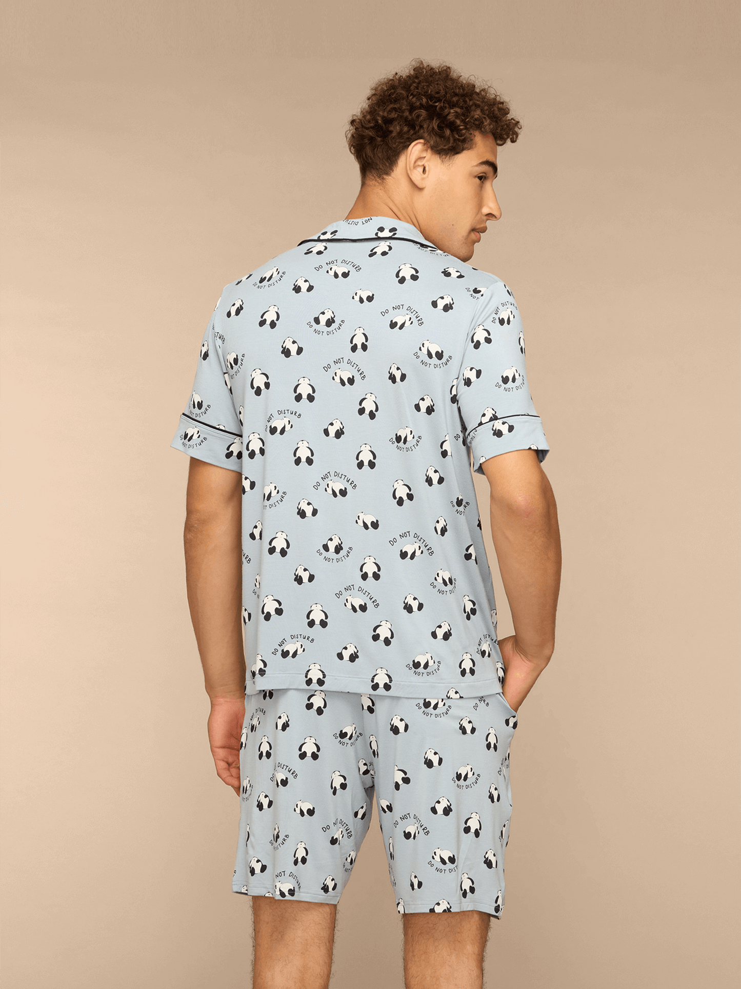 UltraModal™ Shortsleeve PJ Set - Men's | Do Not Disturb