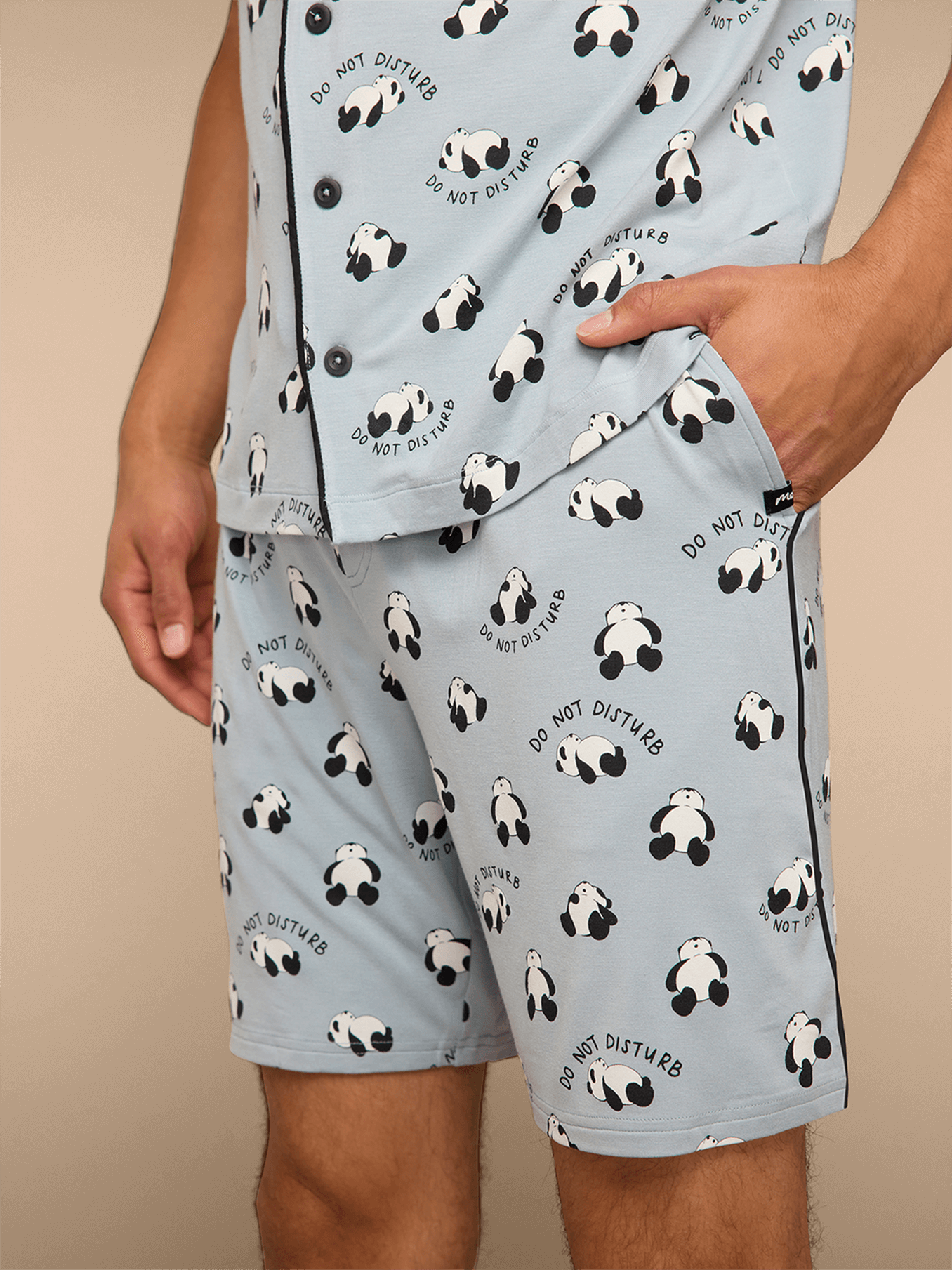 UltraModal™ Shortsleeve PJ Set - Men's | Do Not Disturb