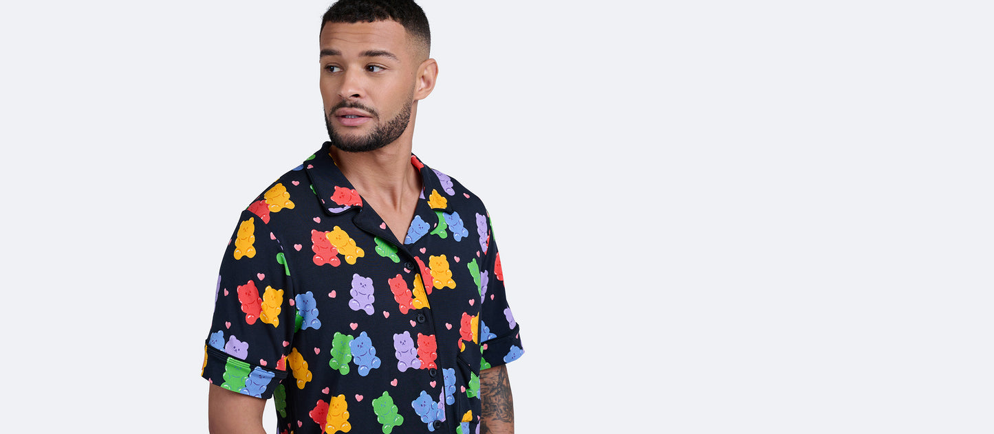 UltraModal™ Short Sleeve PJ Set - Men's | Yummy Gummies