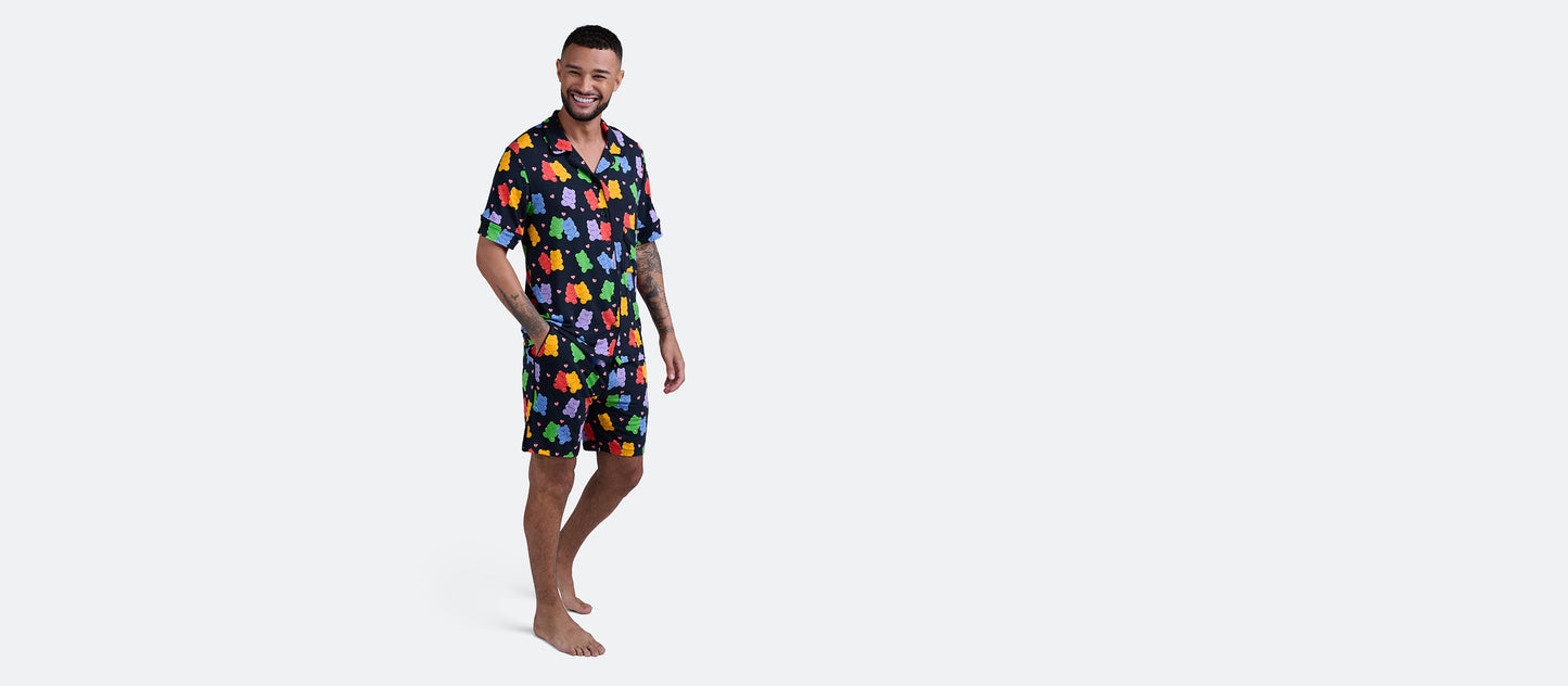 UltraModal™ Short Sleeve PJ Set - Men's | Yummy Gummies