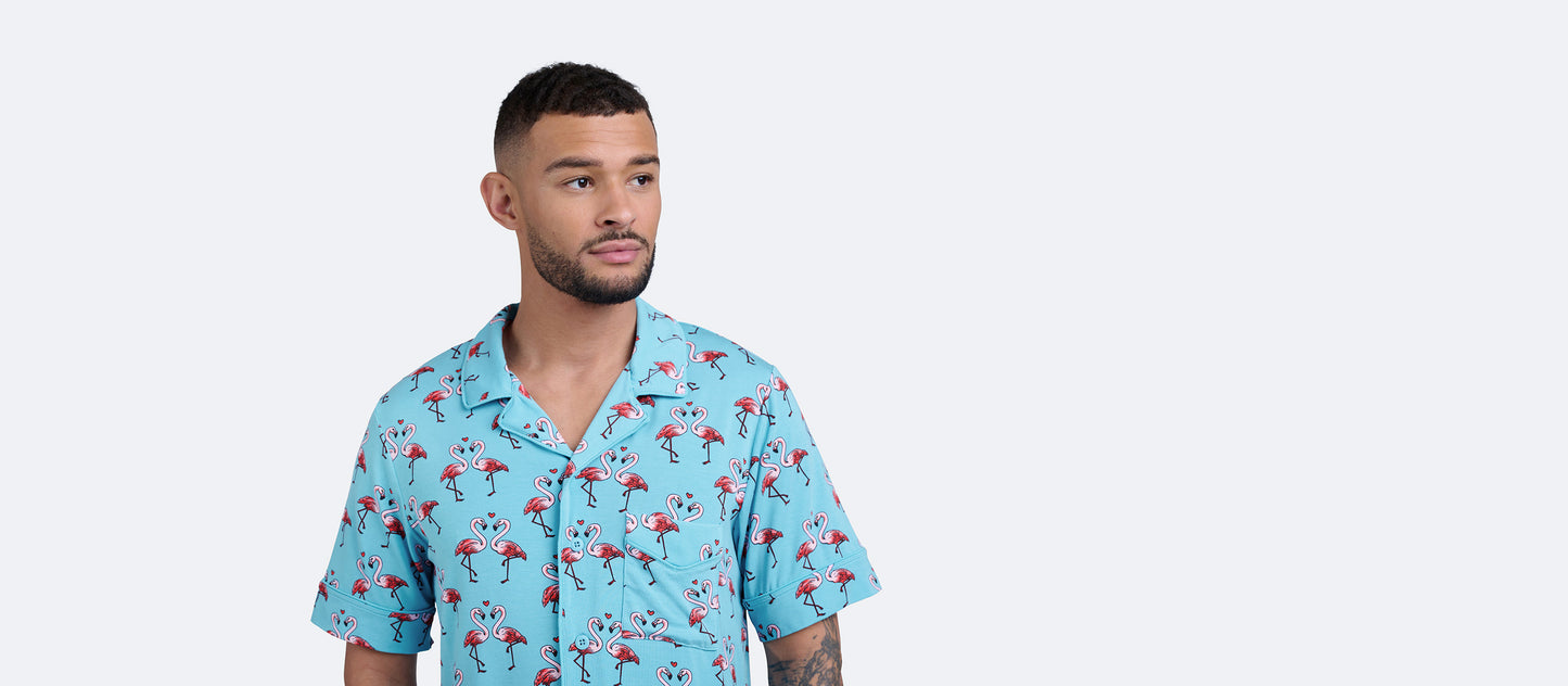 UltraModal™ Shortsleeve PJ Set - Men's | Love Birds