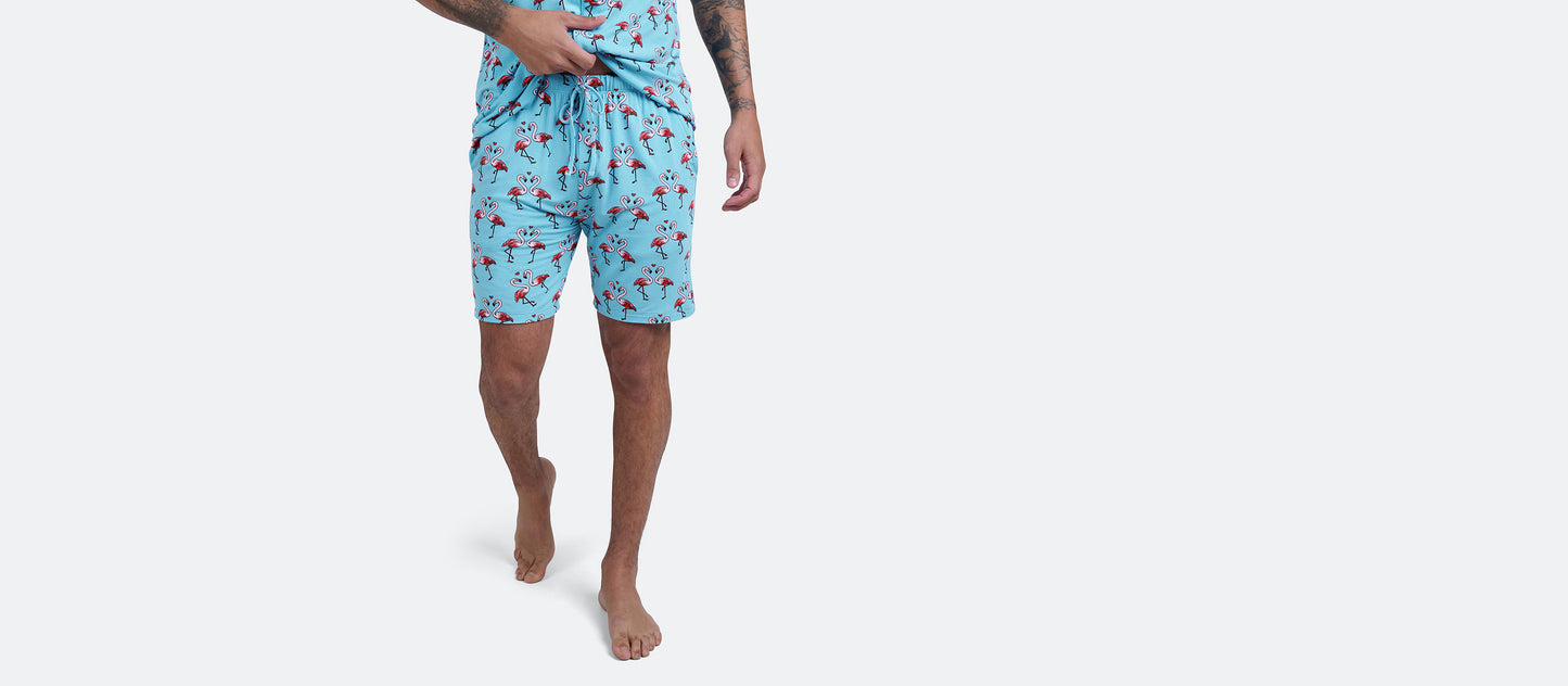 UltraModal™ Shortsleeve PJ Set - Men's | Love Birds