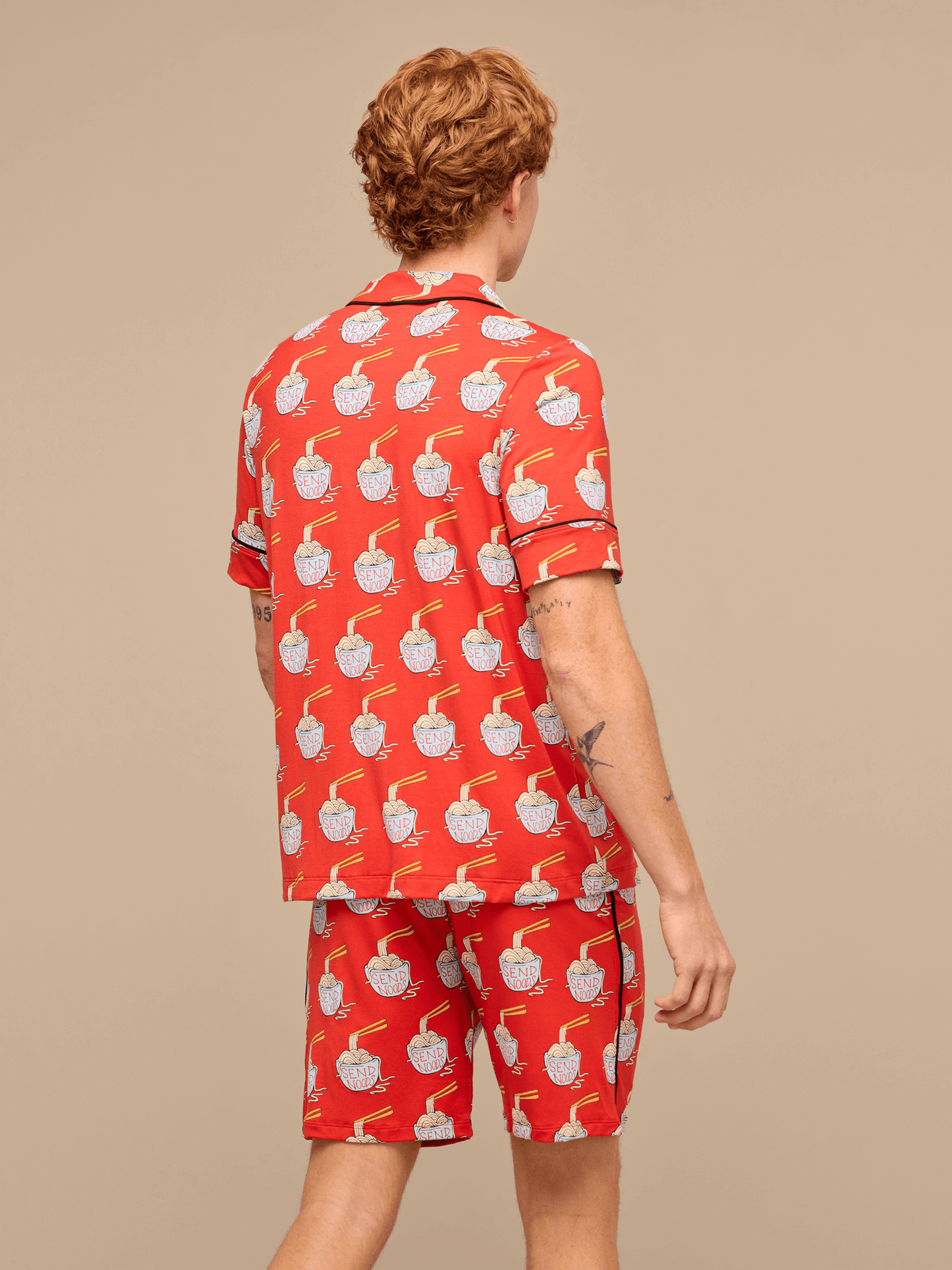 UltraModal™ Short Sleeve PJ Set - Men's | Send Noods 2.0