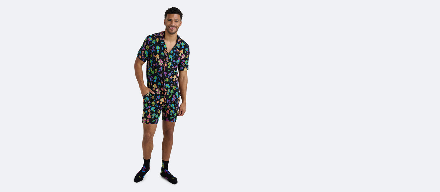 UltraModal™ Short Sleeve PJ Set - Men's | Shroomin