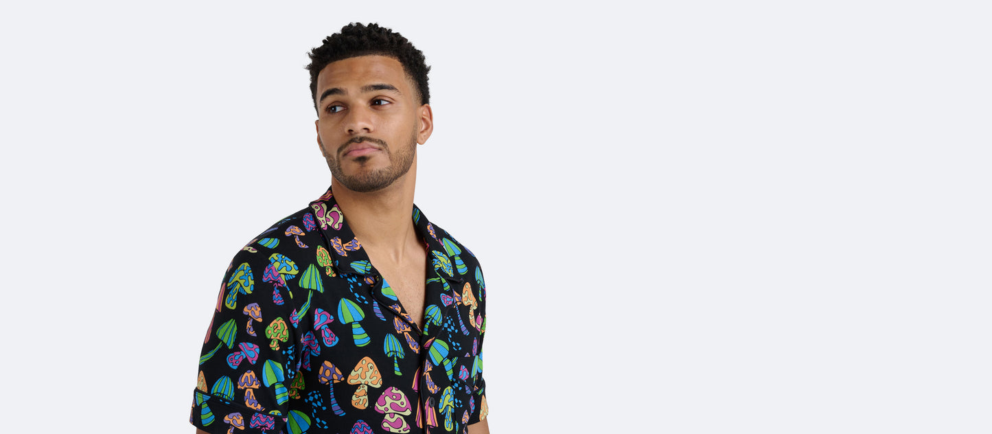 UltraModal™ Short Sleeve PJ Set - Men's | Shroomin