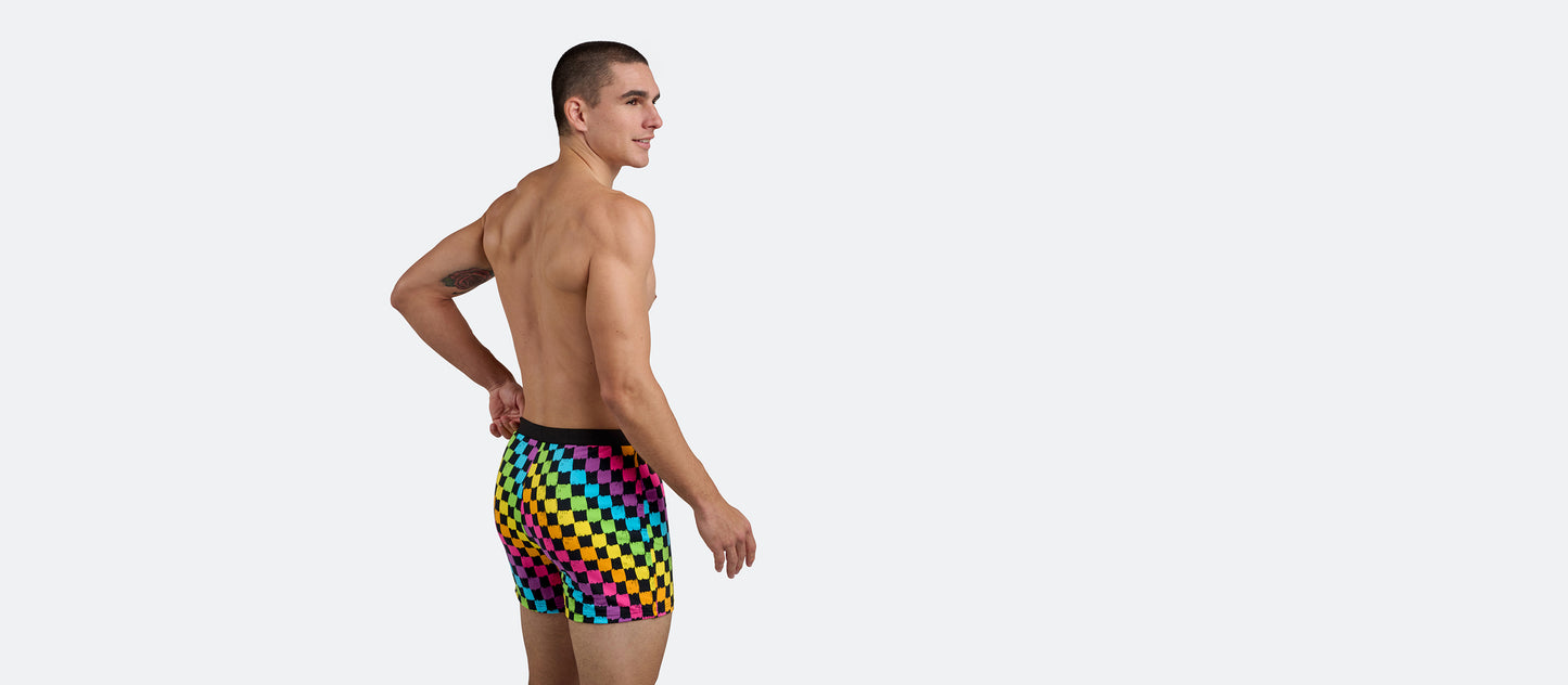 UltraModal™ Core Boxer | Rainbow Check