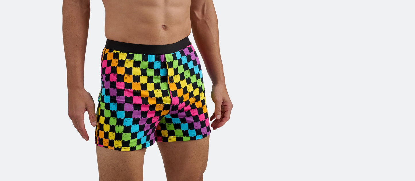 UltraModal™ Core Boxer | Rainbow Check