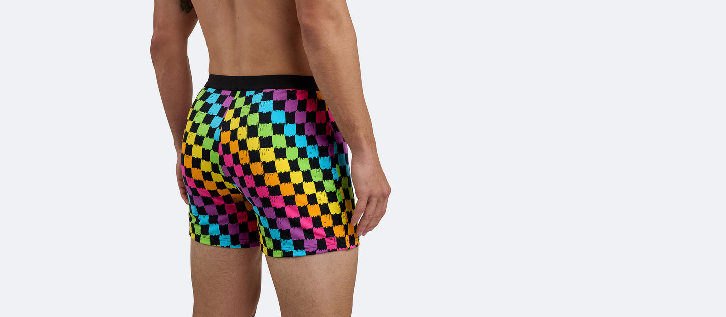 UltraModal™ Core Boxer | Rainbow Check
