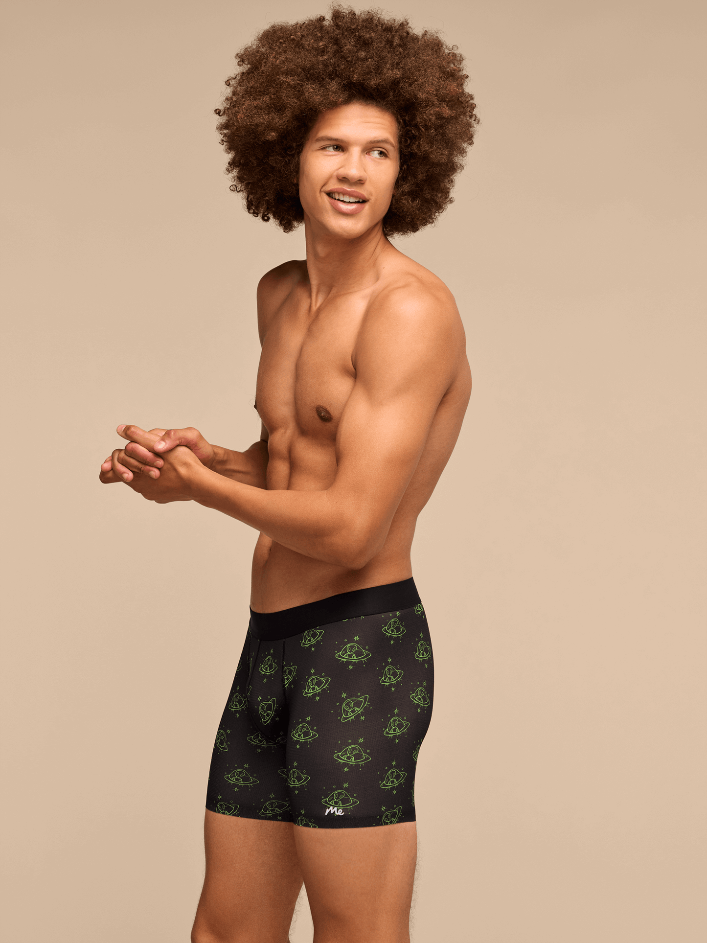 Breathe Ball Caddy™ Boxer Brief w/ Fly | Martians