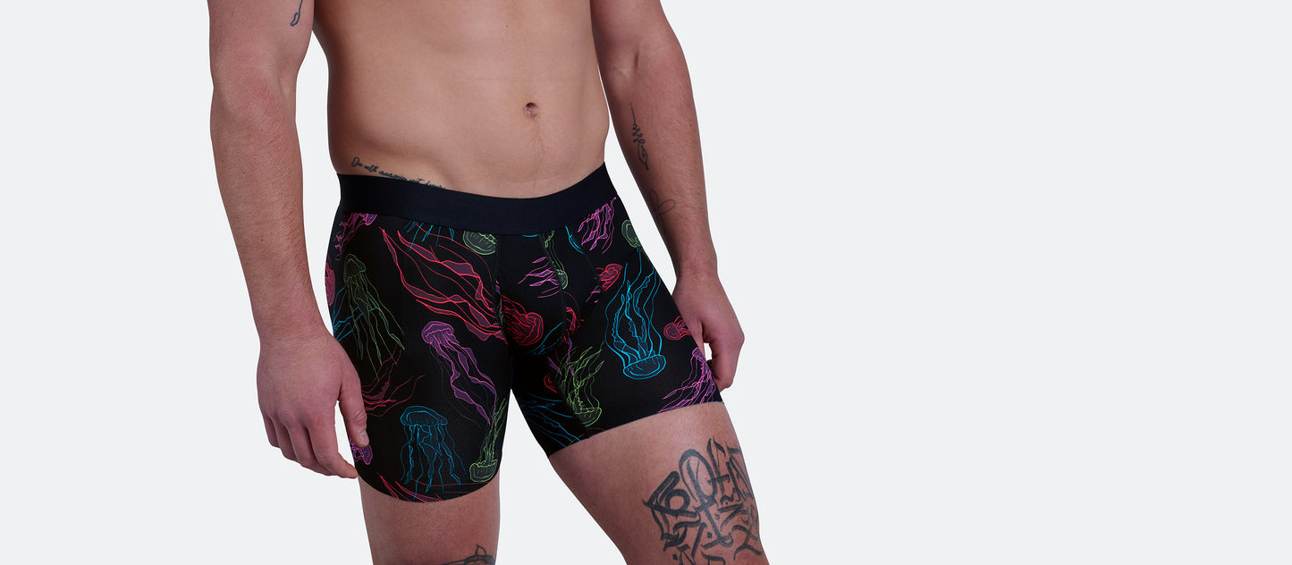 MoveMe Boxer Brief w/ Fly | Neon Jellies