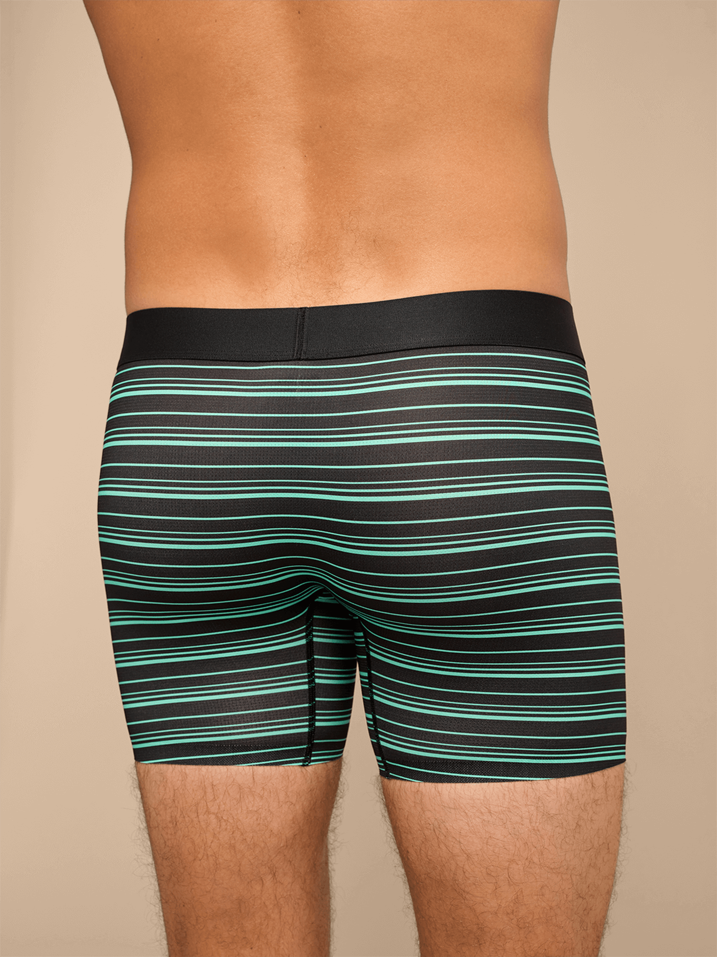 Breathe Boxer Brief w/ Fly | Alien Stripes