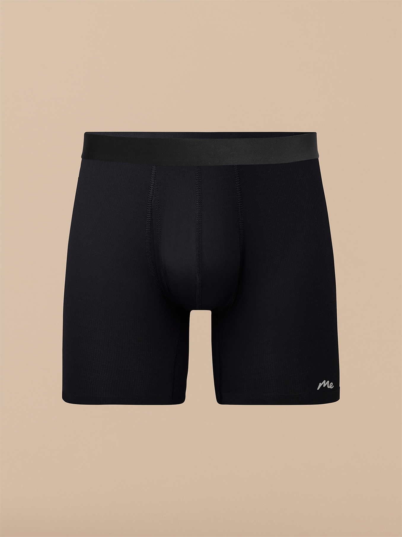 Breathe Boxer Brief w/ Fly | Black