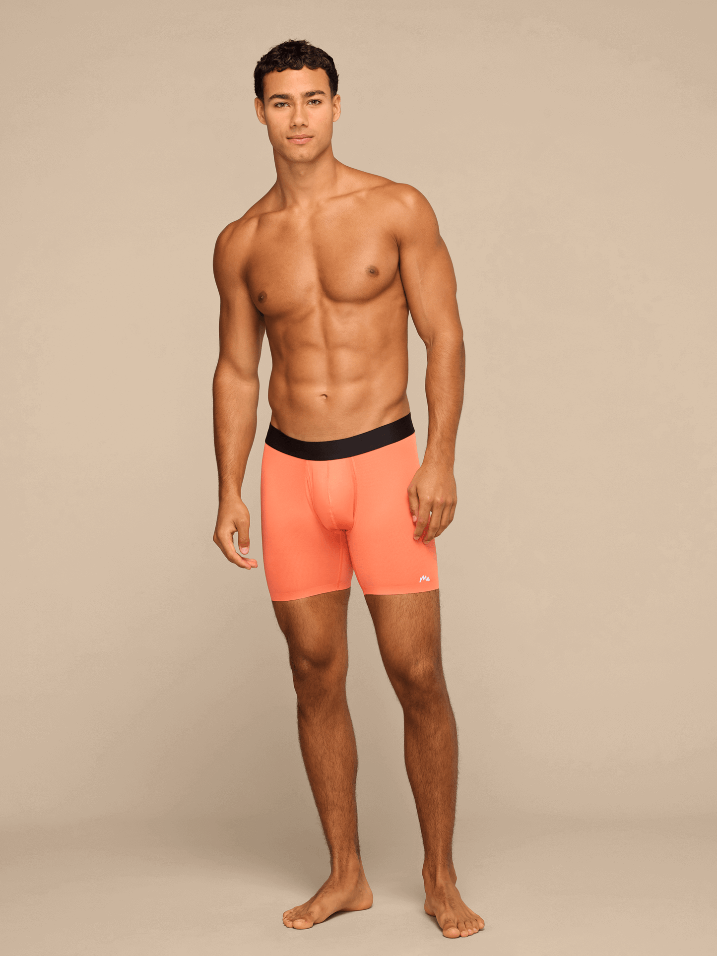 Breathe Boxer Brief w/ Fly | Coral