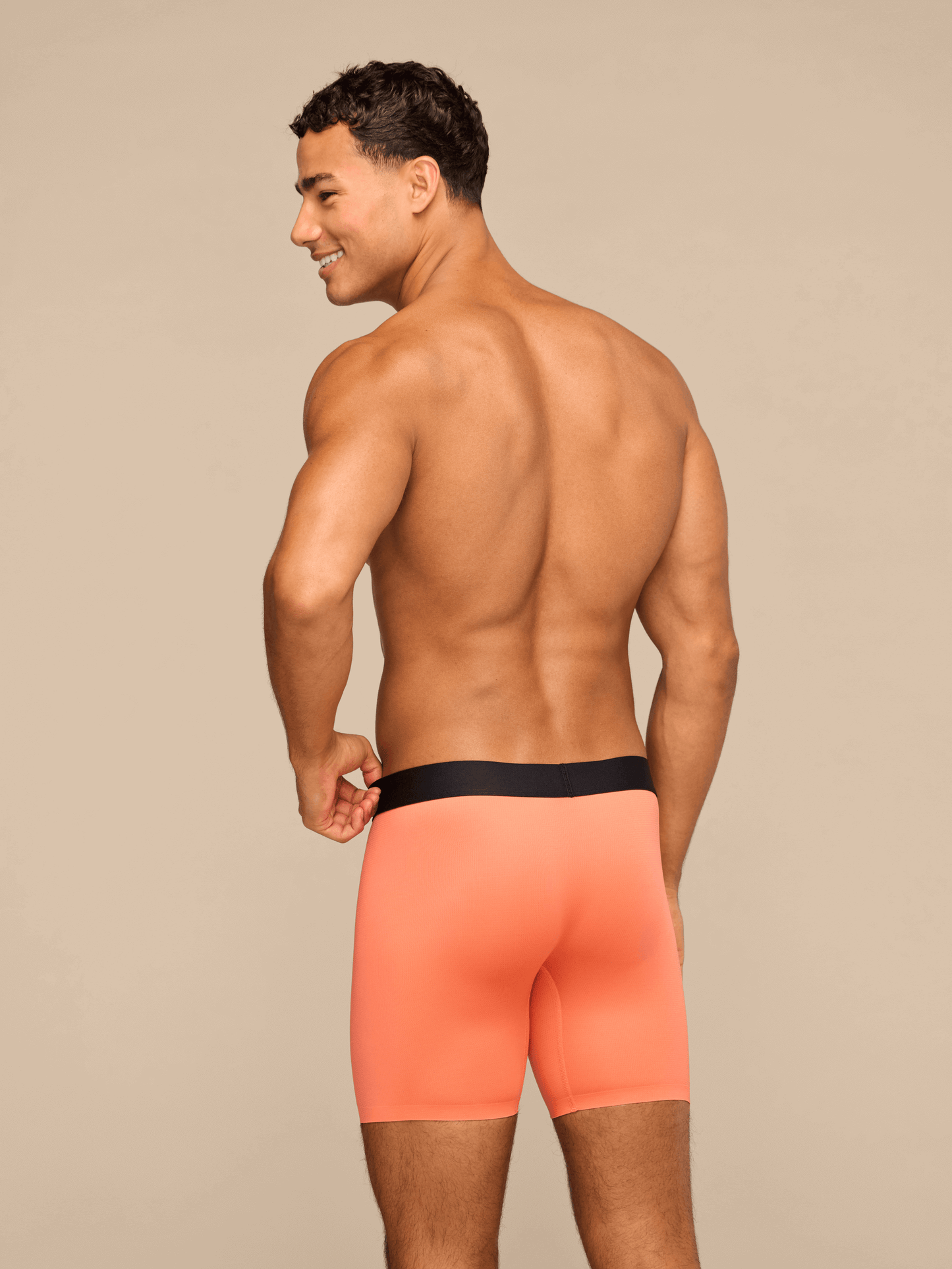 Breathe Boxer Brief w/ Fly | Coral