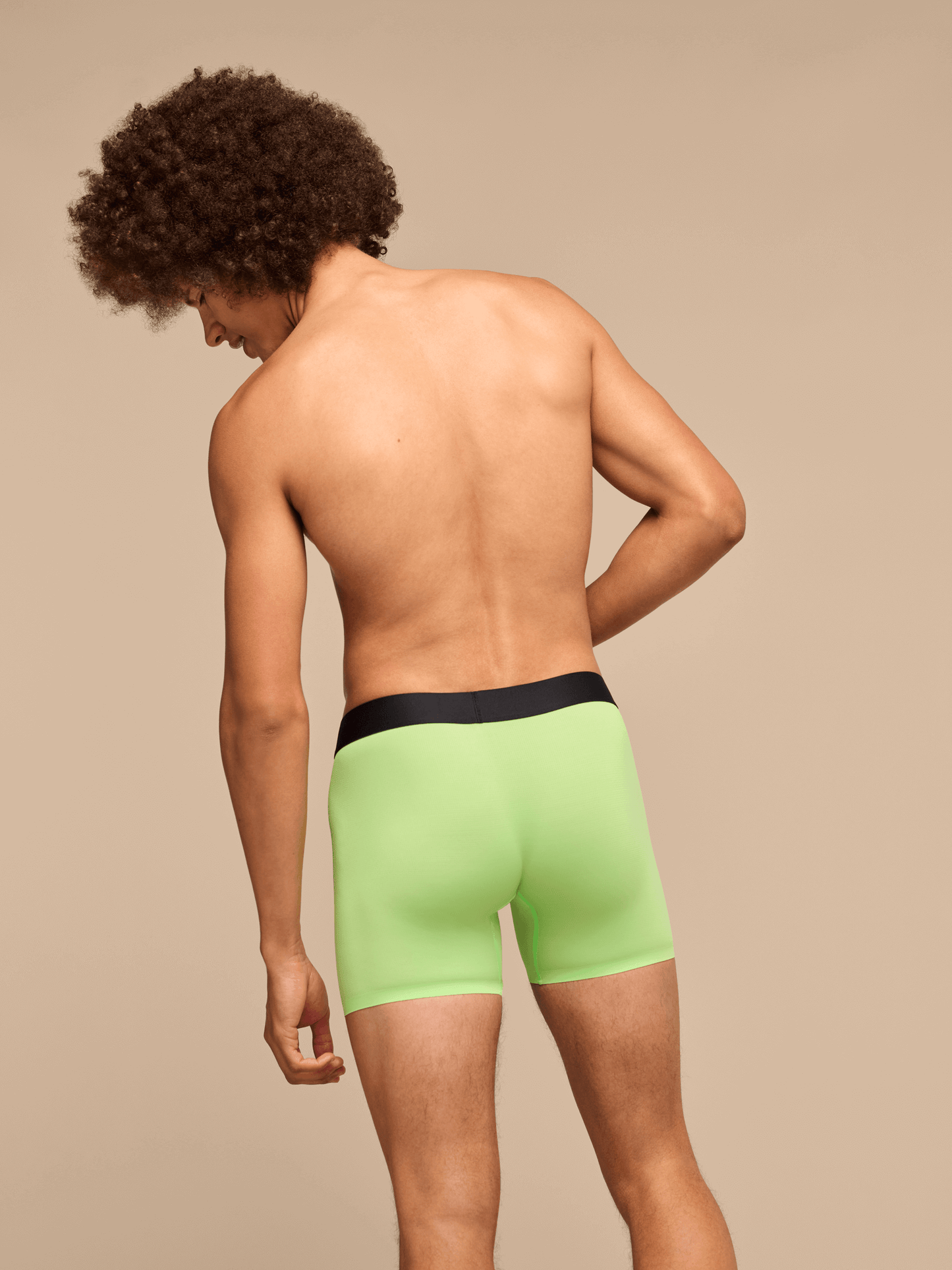 Breathe Boxer Brief w/ Fly | Electric Lime