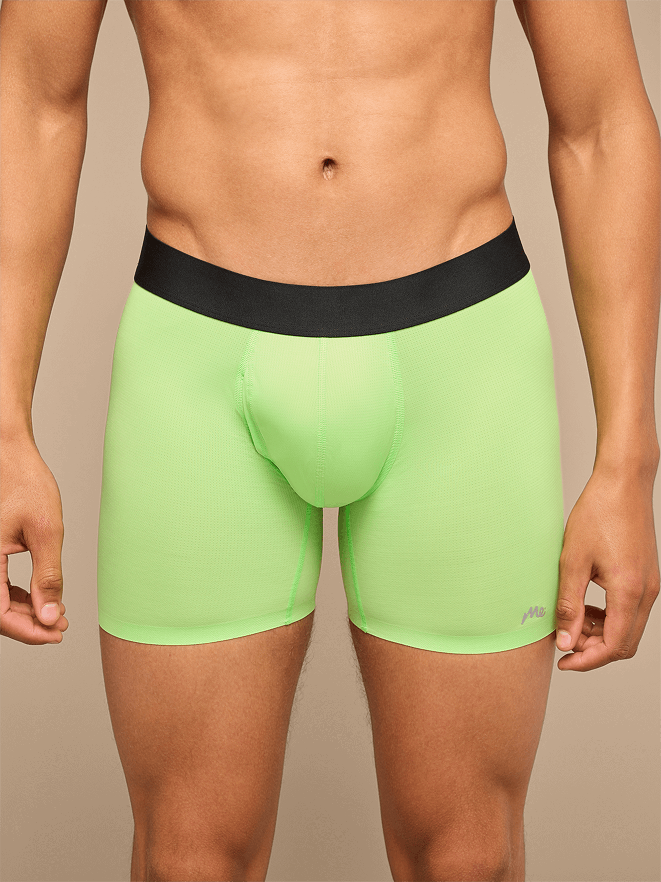 Breathe Boxer Brief w/ Fly | Electric Lime