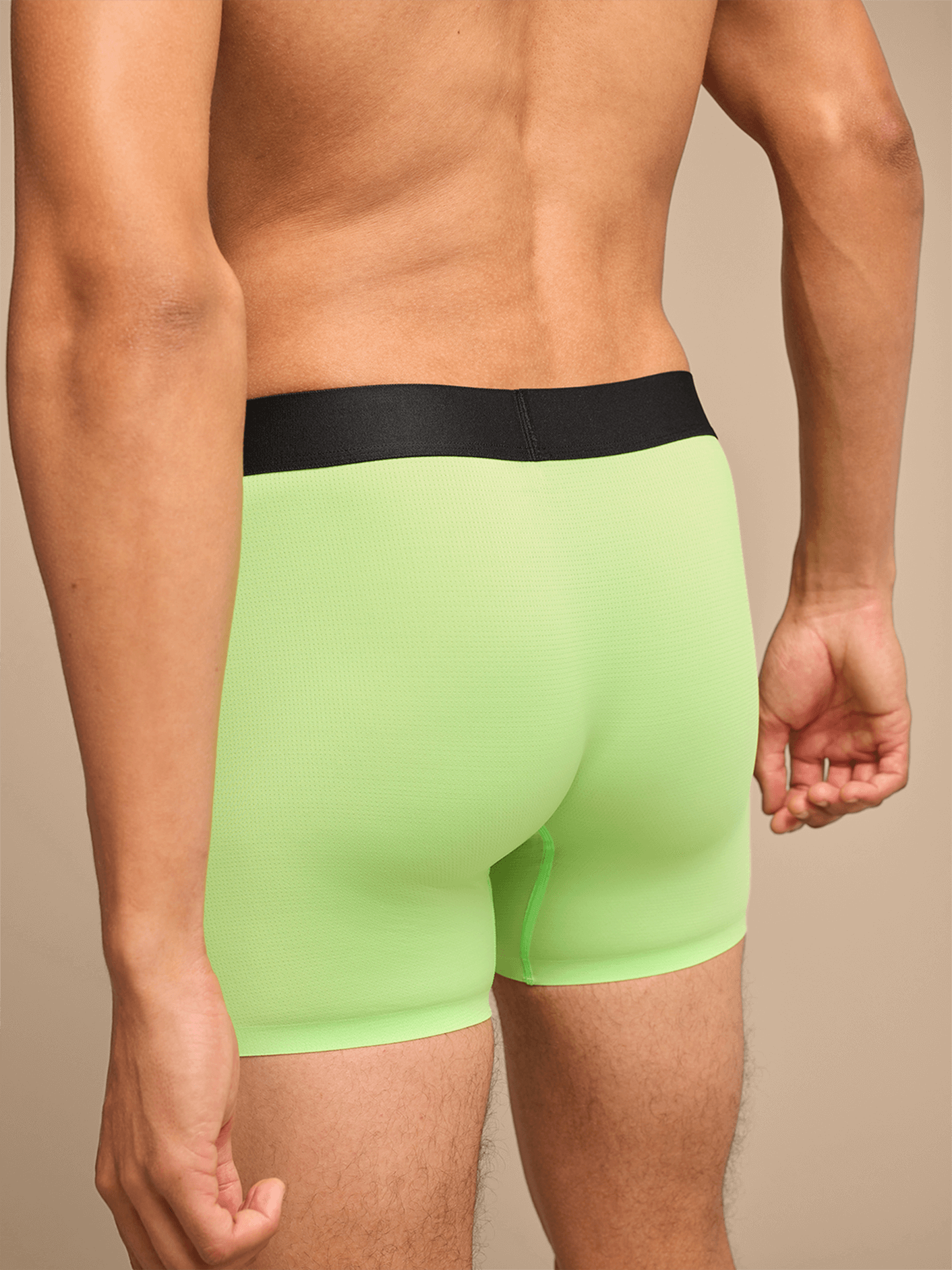 Breathe Boxer Brief w/ Fly | Electric Lime