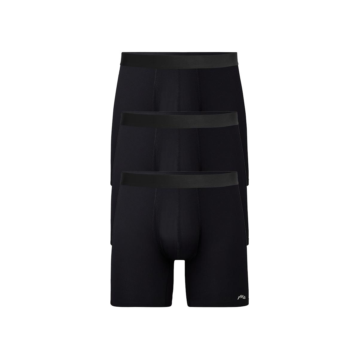 Breathe Ball Caddy™ Boxer Brief w/ Fly 3-Pack | Black Pack