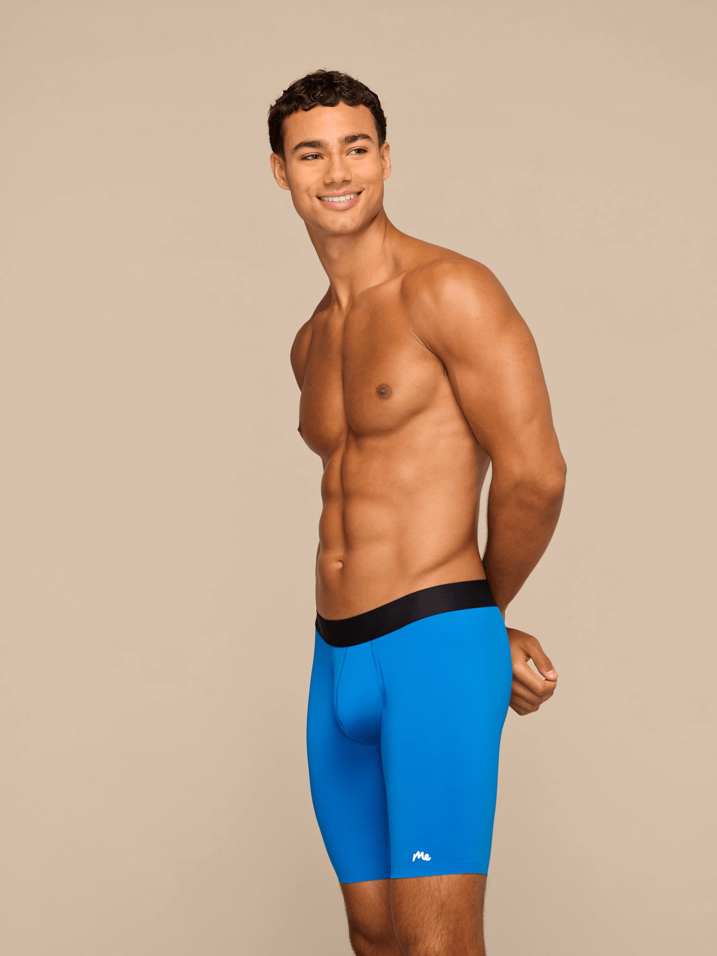 Breathe Long Boxer Brief w/ Fly | Cobalt Blue