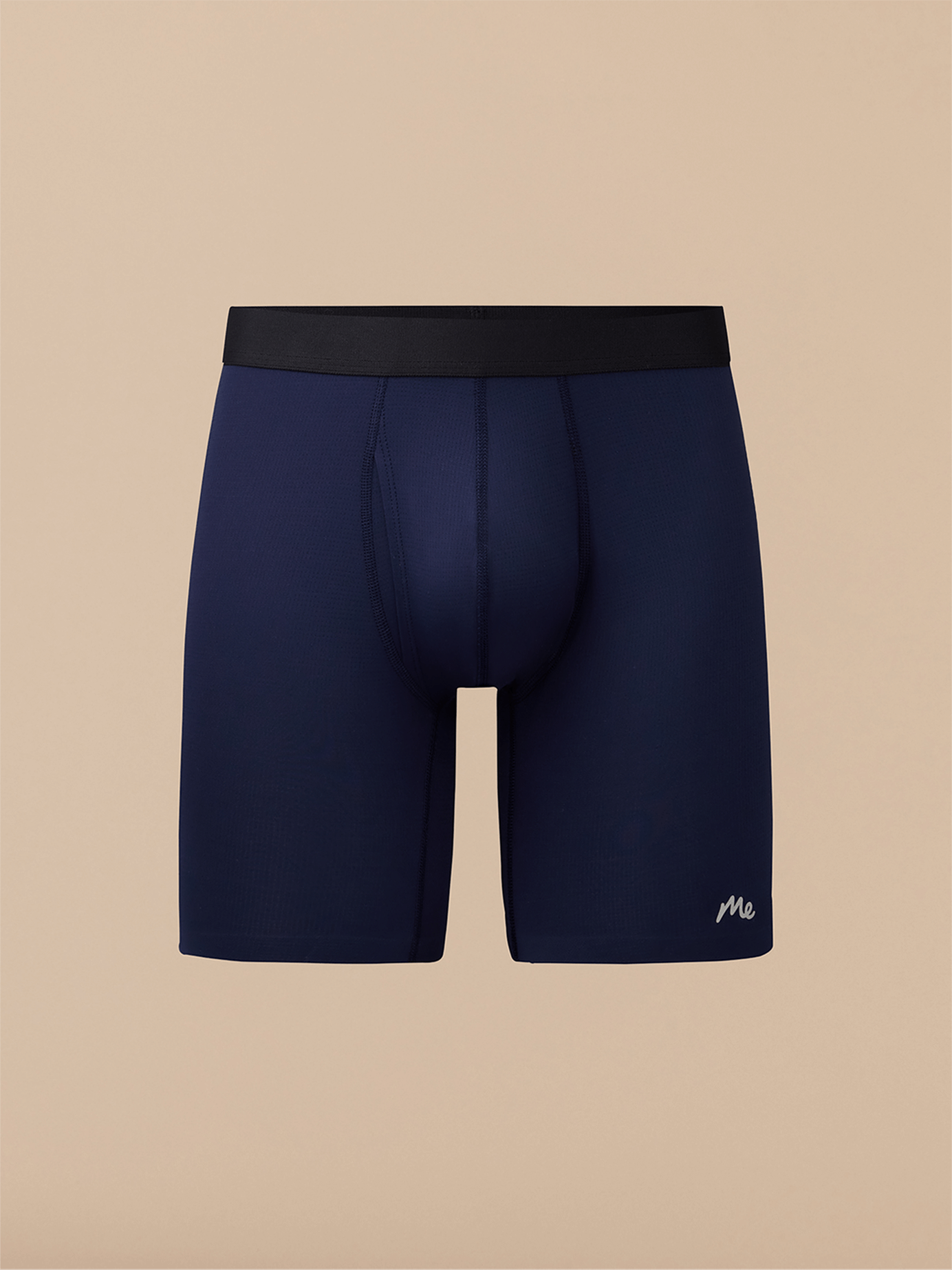 Breathe Long Boxer Brief w/ Fly | Dark Sapphire