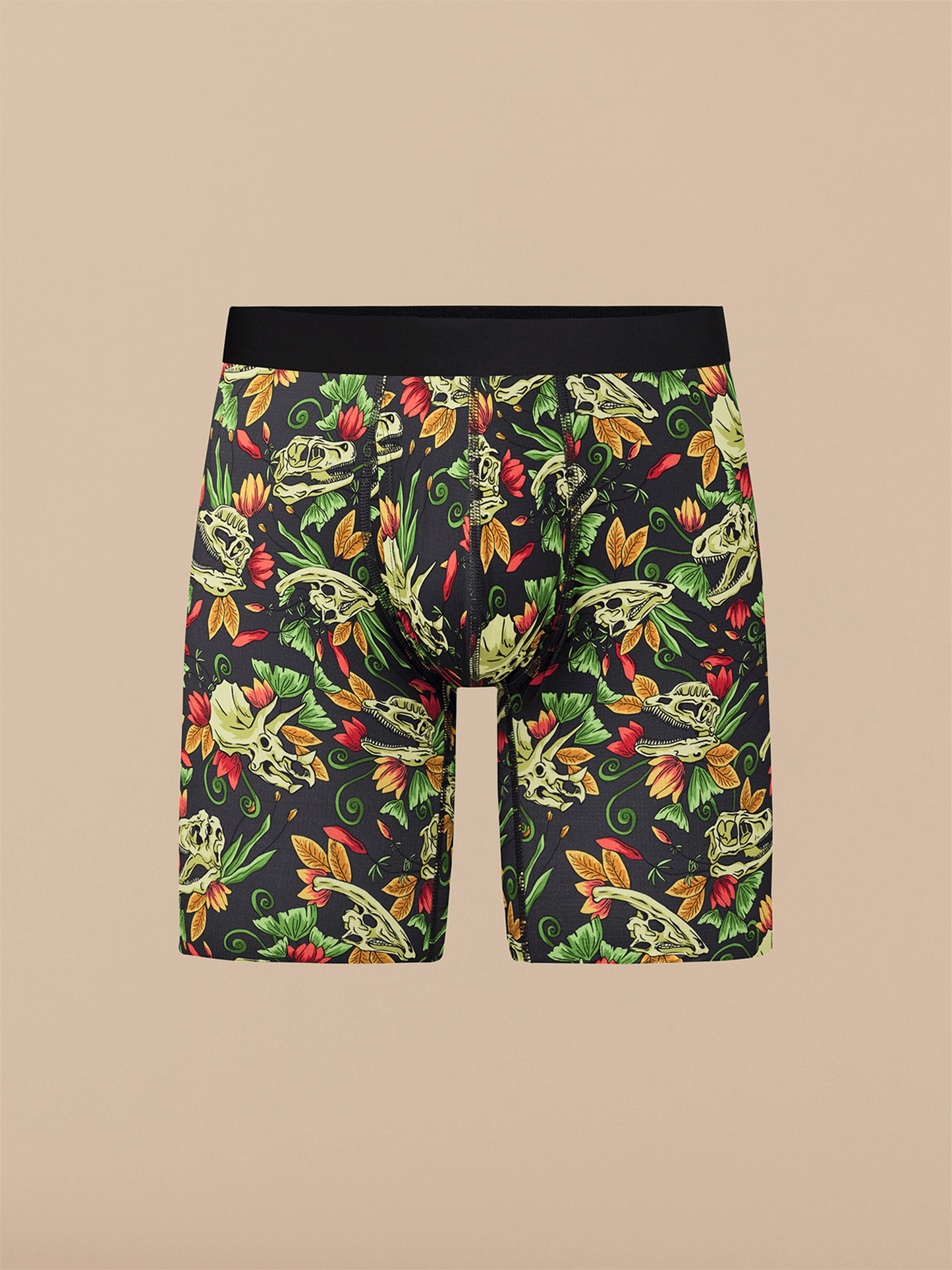Breathe Long Boxer Brief w/ Fly | Jurassic Garden