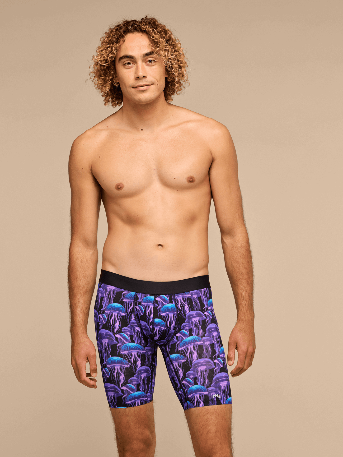 Breathe Long Boxer Brief w/ Fly | Wild Jellies