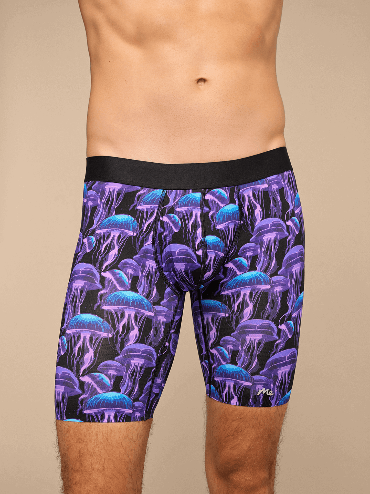 Breathe Long Boxer Brief w/ Fly | Wild Jellies