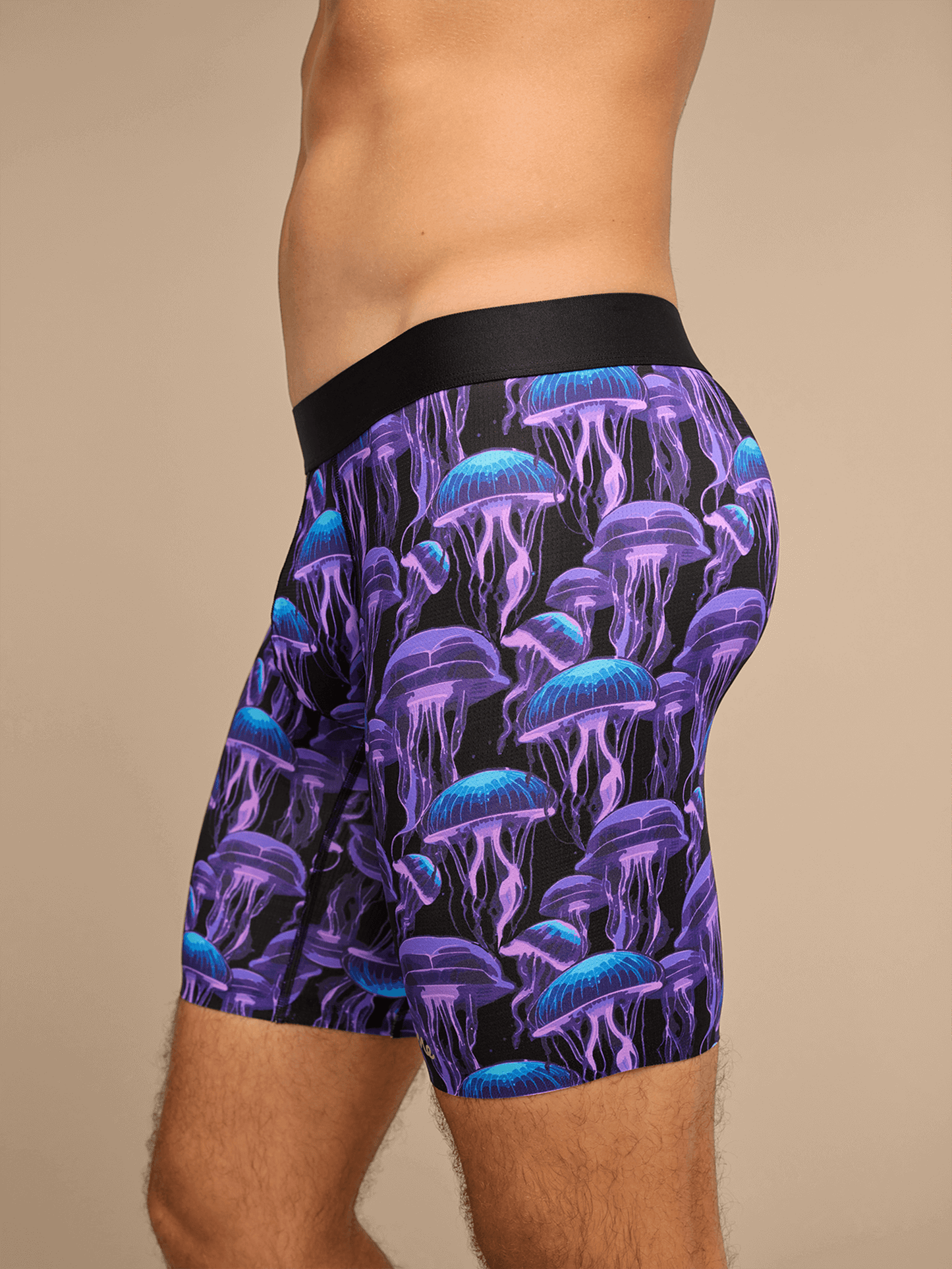 Breathe Long Boxer Brief w/ Fly | Wild Jellies