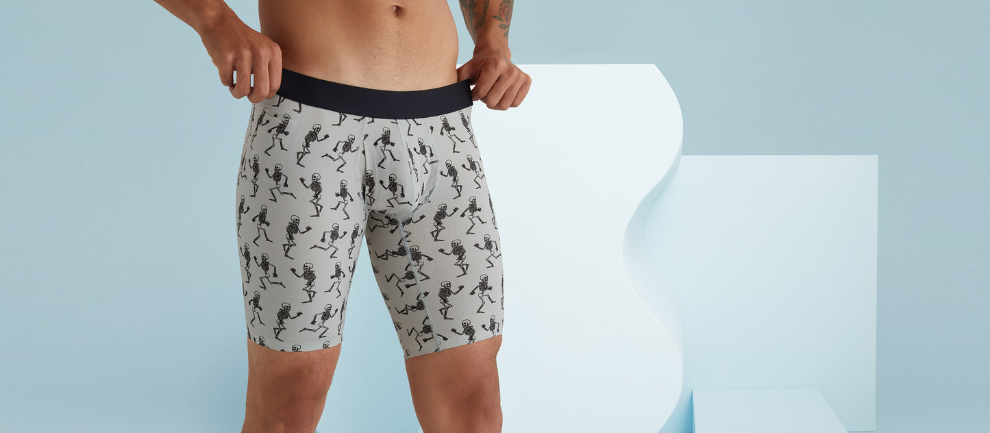 MoveMe Long Boxer Brief w/ Fly | Skelathon