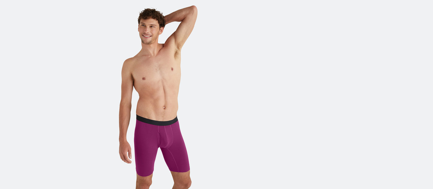 UltraModal™ Core Long Boxer Brief w/ Fly | Sugar Plum