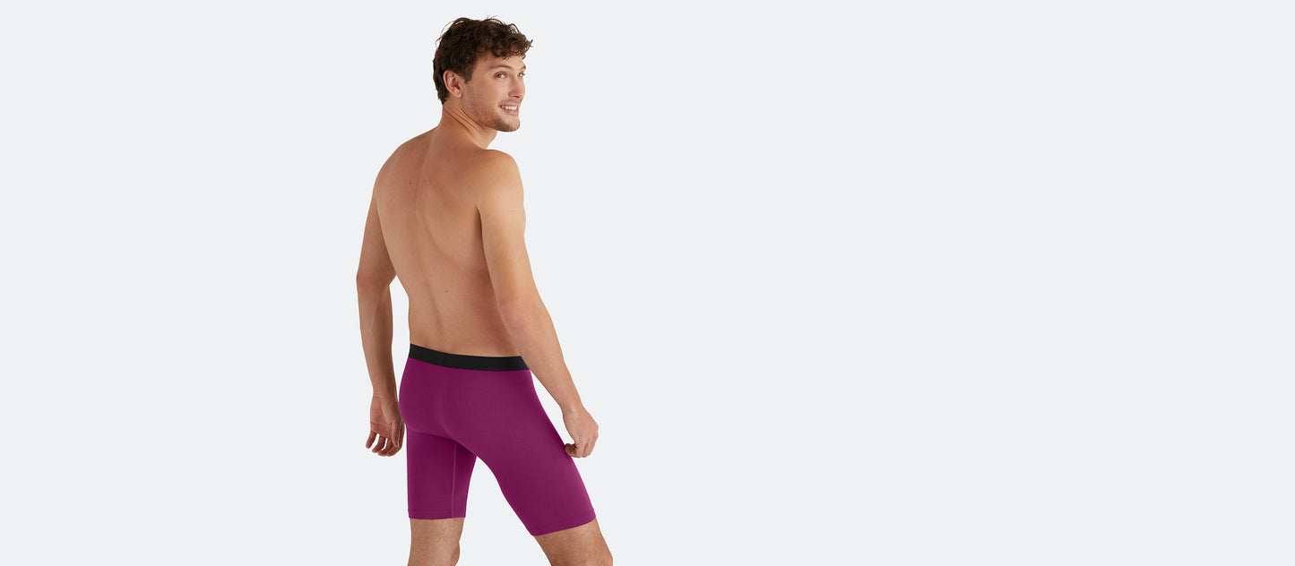 UltraModal™ Core Long Boxer Brief w/ Fly | Sugar Plum