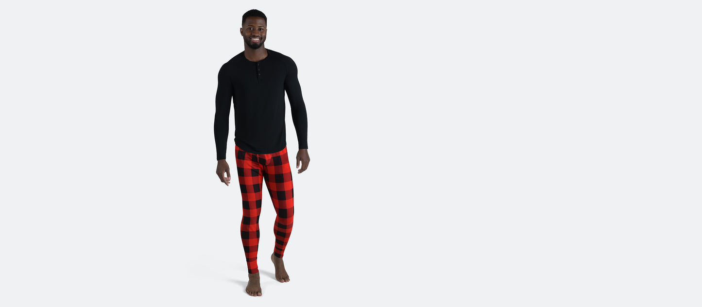 UltraModal™ Long Underwear w/ Fly - Men's | Buffalo Plaid