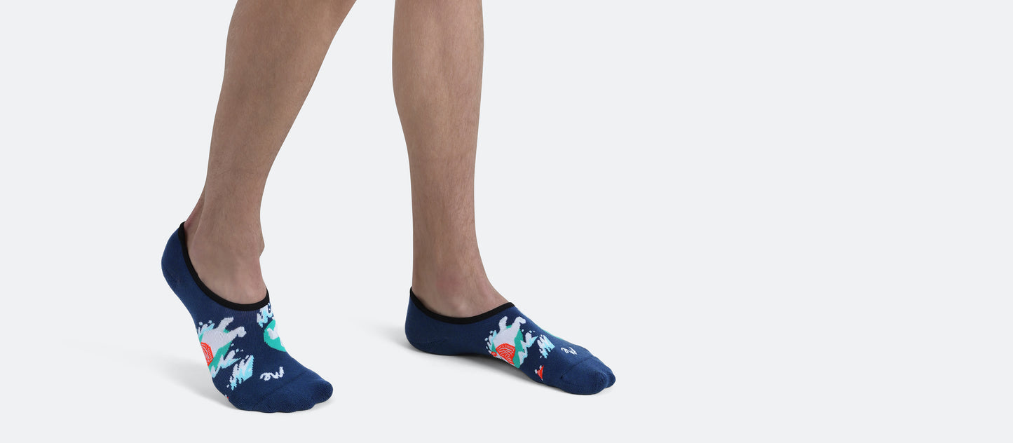 Heritage No Show Sock | Beary and Bright