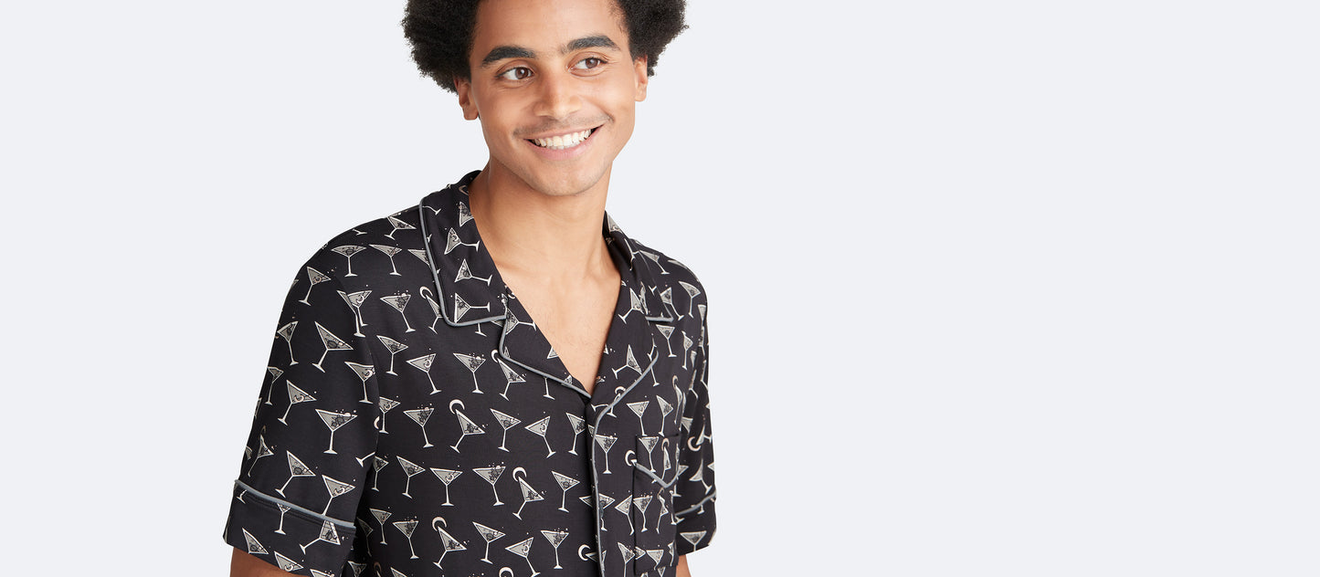 UltraModal™ Short Sleeve PJ Set - Men's | Cosmic Cocktails