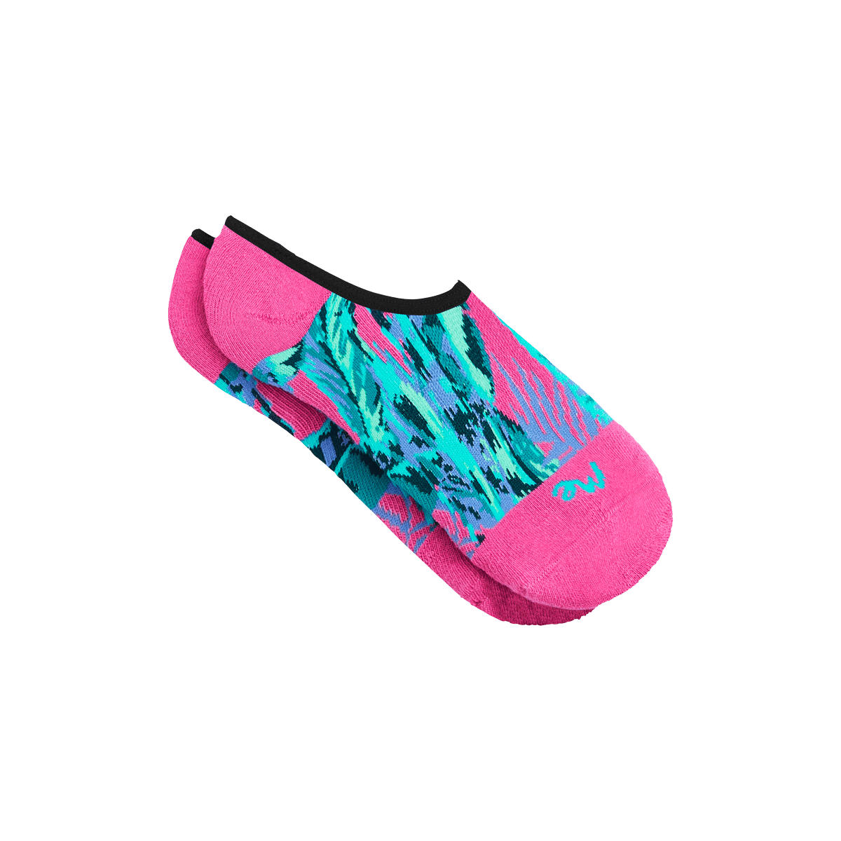 Heritage No Show Sock | Miami Nights