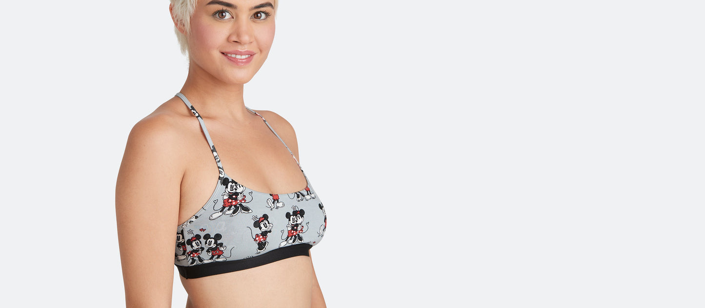 UltraModal™ Core T-Back Bralette | Mickey & Minnie