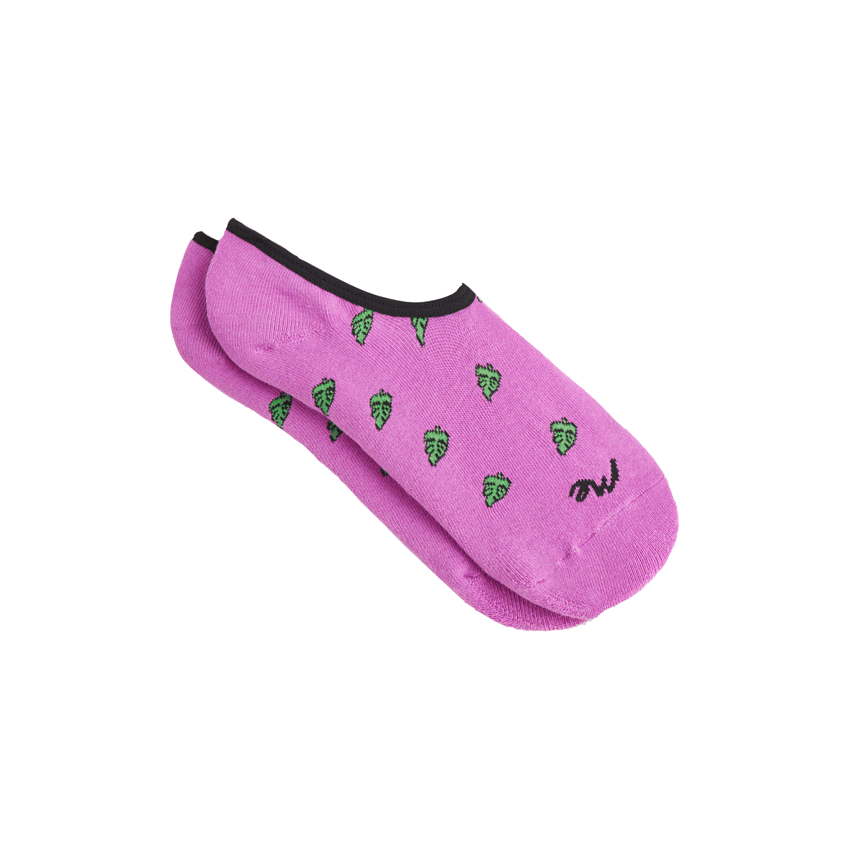 Heritage No Show Sock | Monstera Leaf