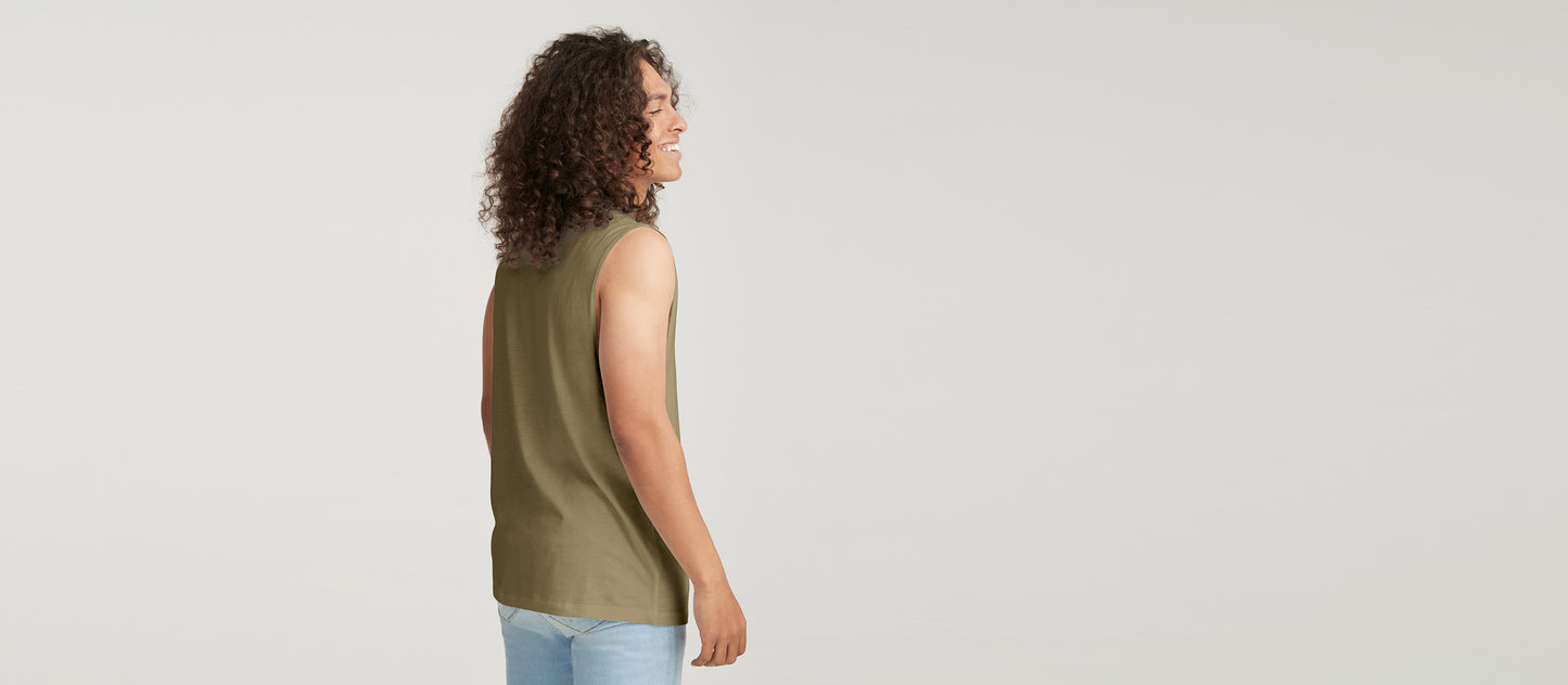 Daily Sleeveless Tee - Men's | Mountain Trail