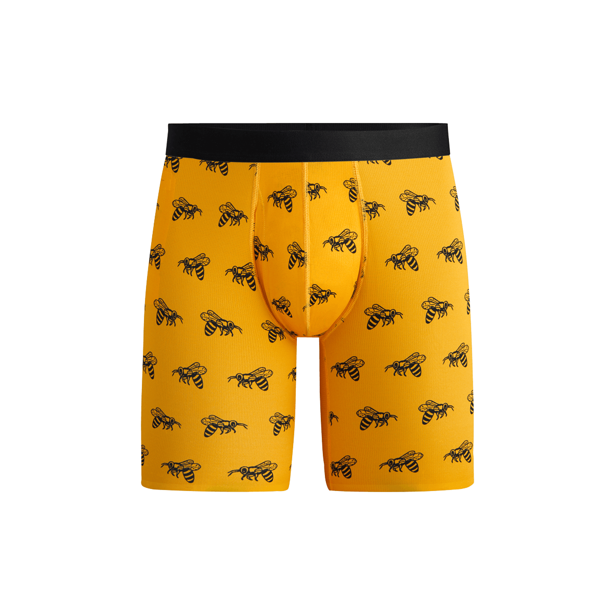 MoveMe Long Boxer Brief w/ Fly | Bumblebees