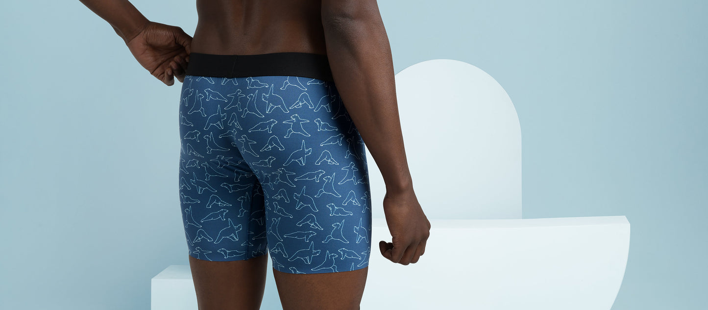 MoveMe Boxer Brief w/ Fly | Yoga Bear