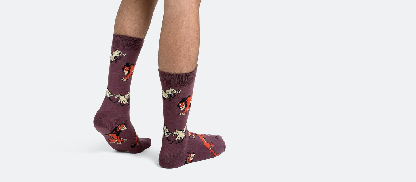 Heritage Crew Sock | Scar and the Hyenas
