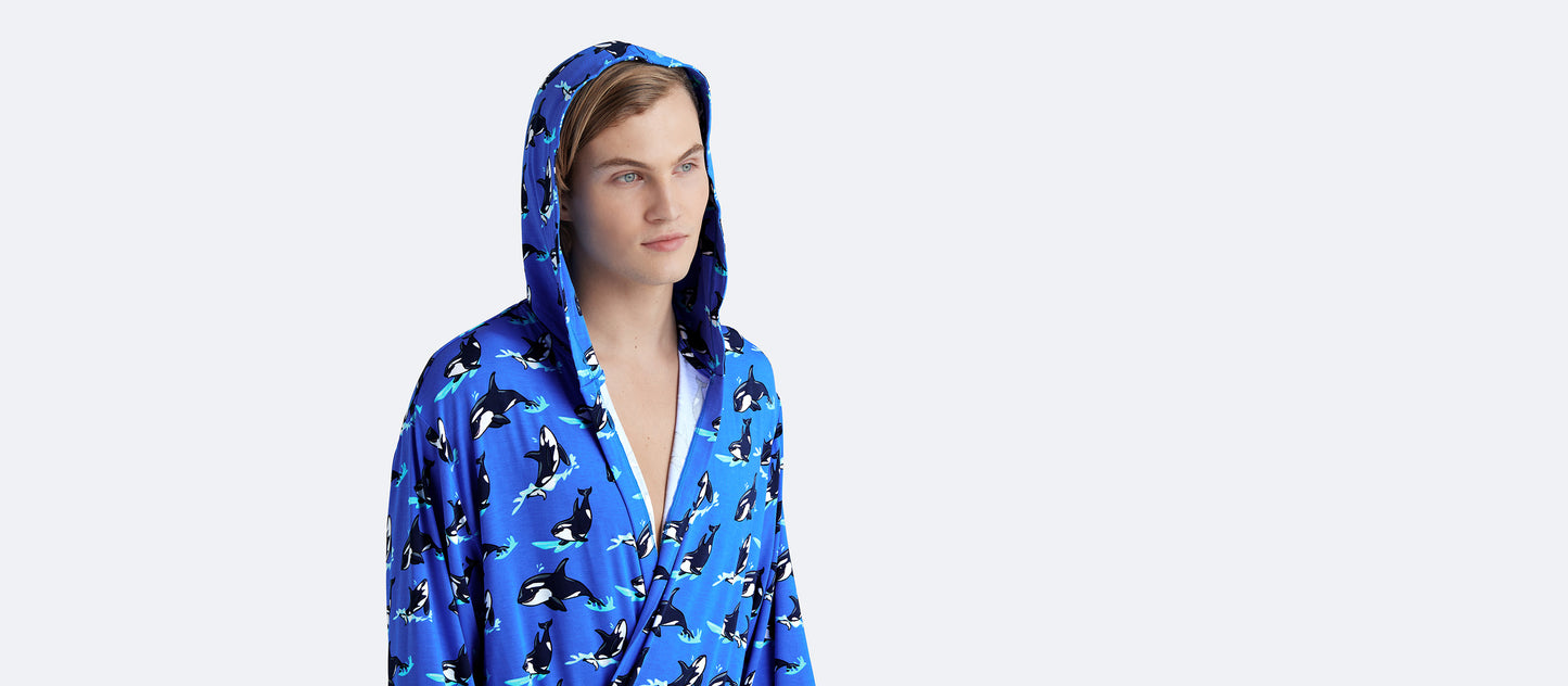 UltraModal™ Hooded Robe - Unisex | Orcas